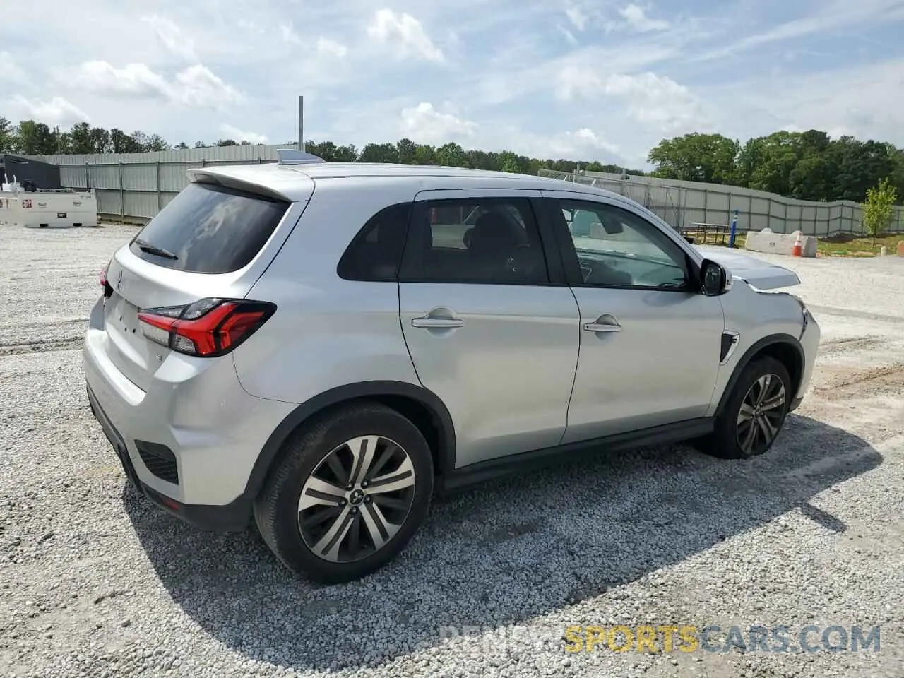 3 Photograph of a damaged car JA4AP4AU6LU023122 MITSUBISHI OUTLANDER 2020
