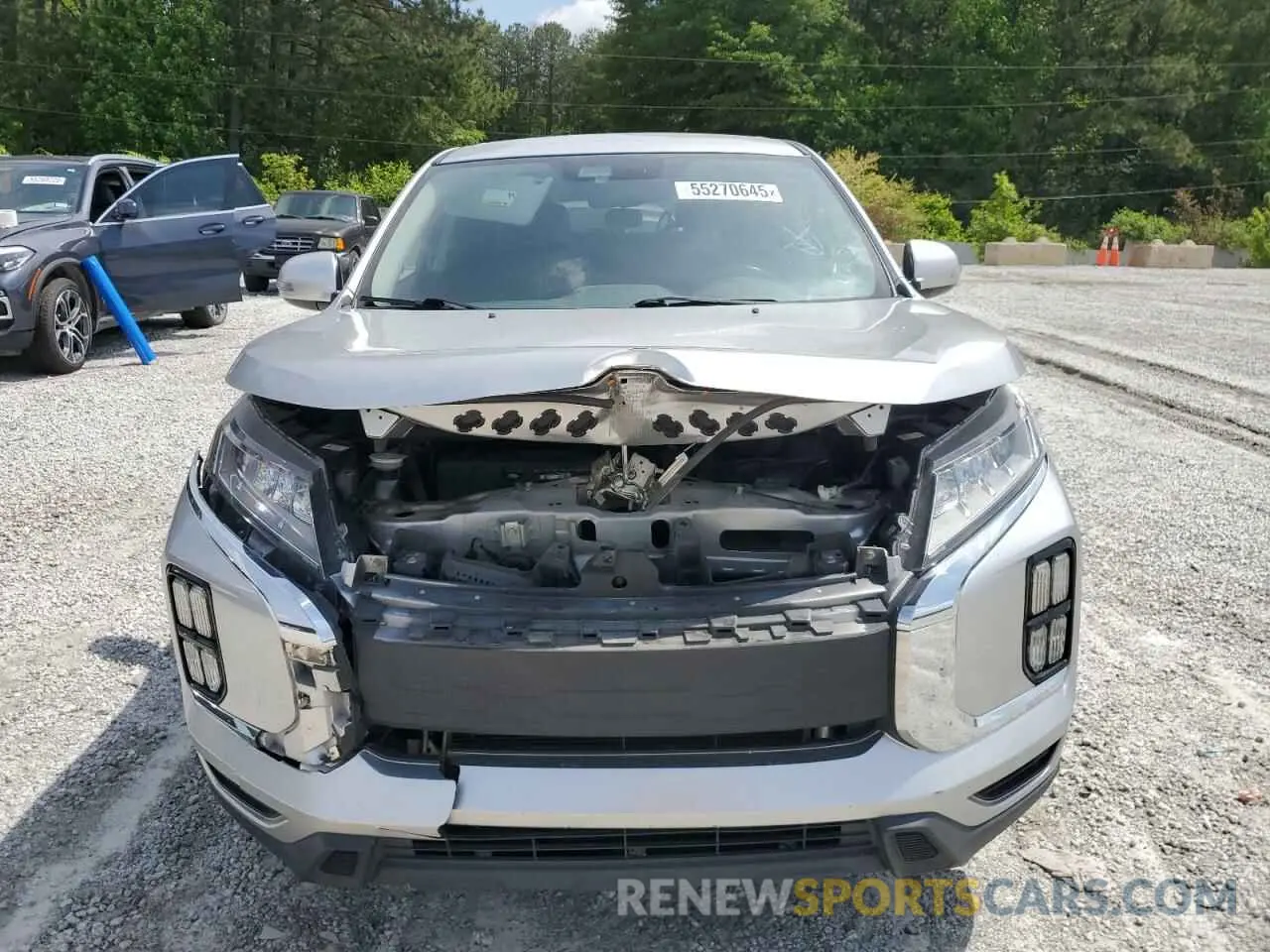 5 Photograph of a damaged car JA4AP4AU6LU023122 MITSUBISHI OUTLANDER 2020