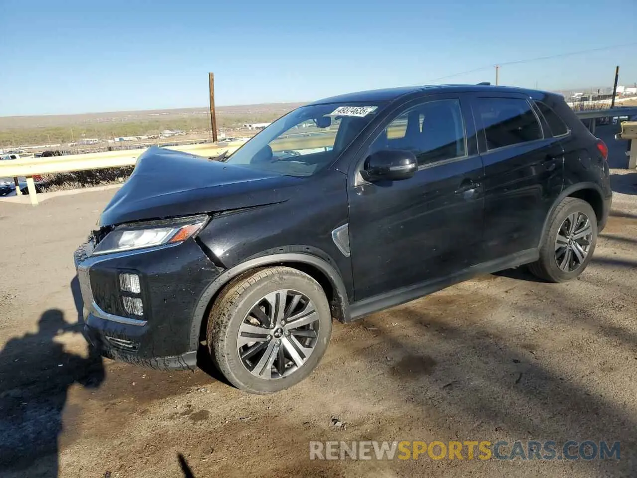1 Photograph of a damaged car JA4AR3AU0LU024111 MITSUBISHI OUTLANDER 2020