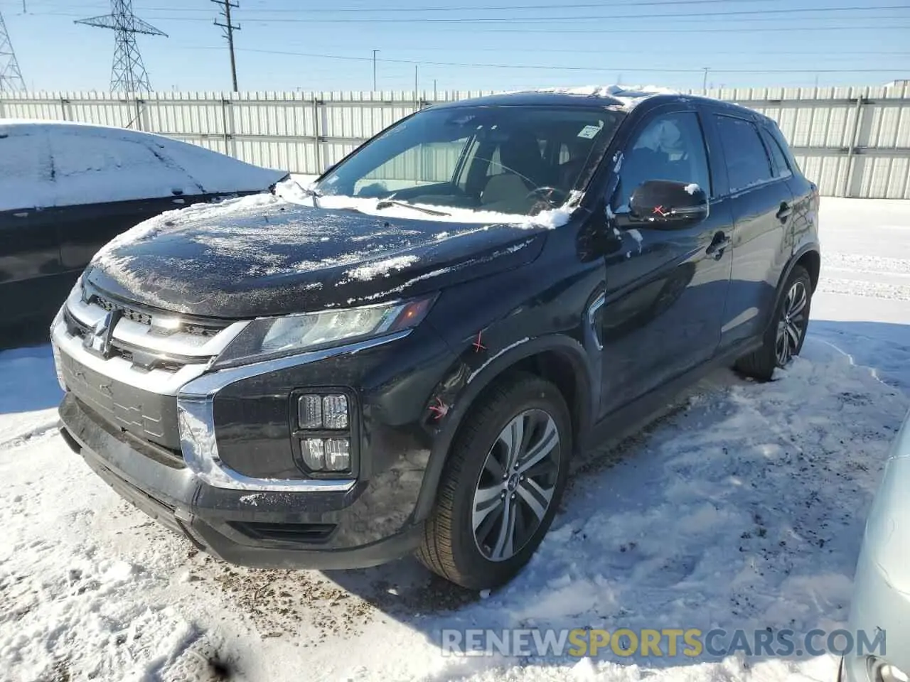 1 Photograph of a damaged car JA4AR3AU1LU011402 MITSUBISHI OUTLANDER 2020