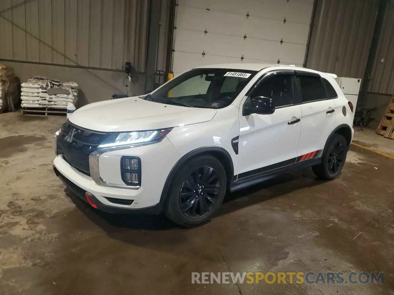 1 Photograph of a damaged car JA4AR3AU1LU025557 MITSUBISHI OUTLANDER 2020