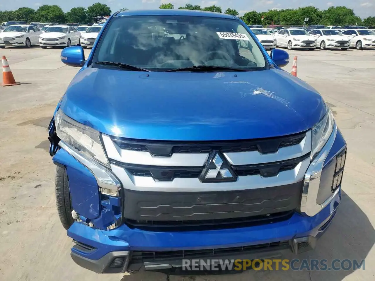 5 Photograph of a damaged car JA4AR3AU2LU023476 MITSUBISHI OUTLANDER 2020