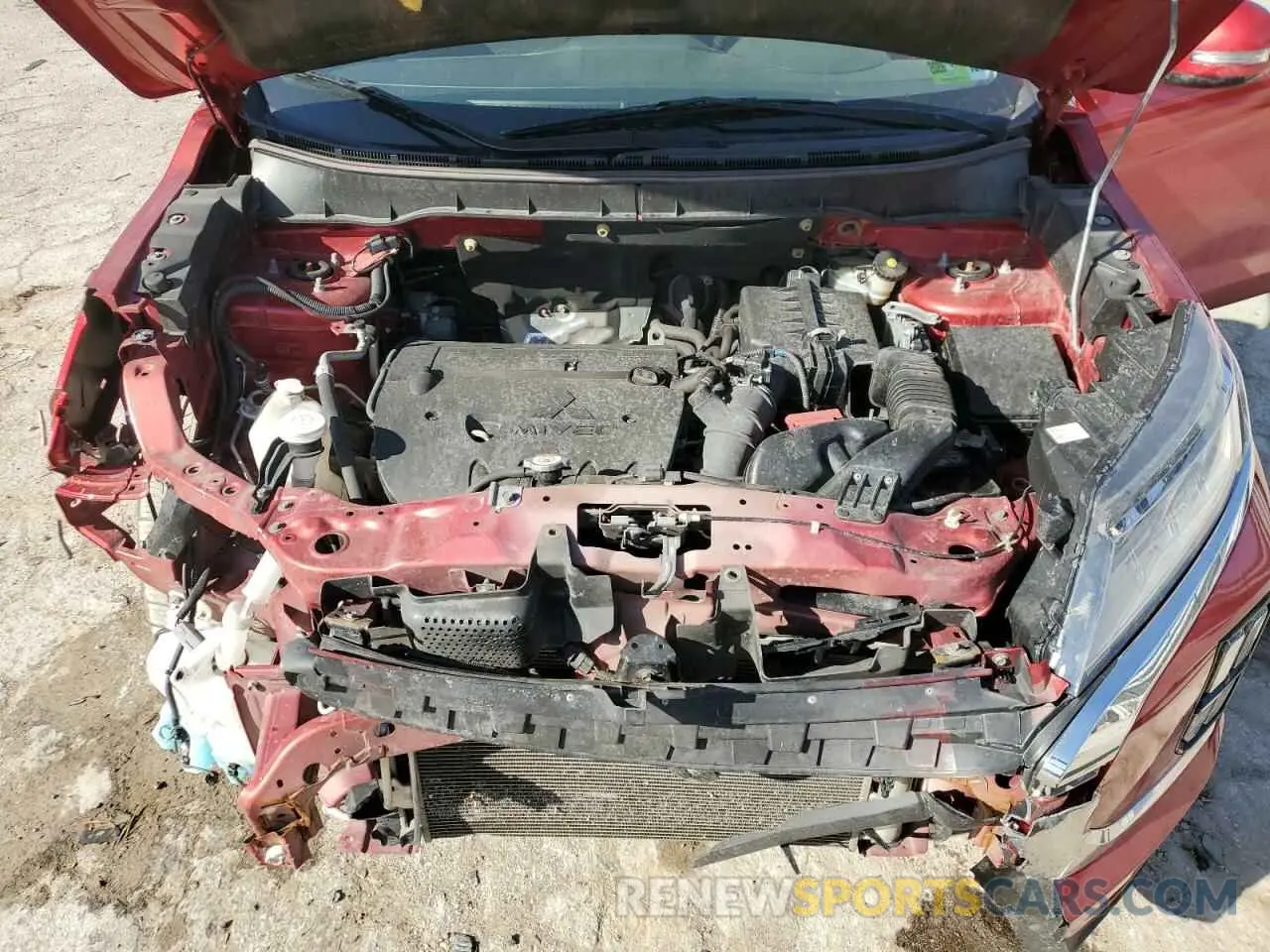 14 Photograph of a damaged car JA4AR3AU3LU002944 MITSUBISHI OUTLANDER 2020