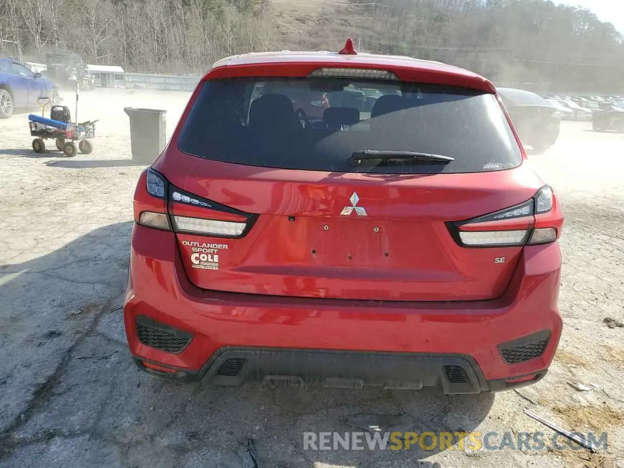 6 Photograph of a damaged car JA4AR3AU3LU002944 MITSUBISHI OUTLANDER 2020