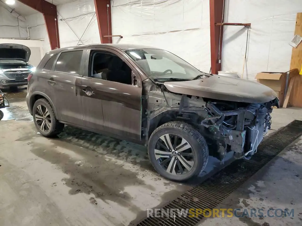 4 Photograph of a damaged car JA4AR3AU3LU029173 MITSUBISHI OUTLANDER 2020