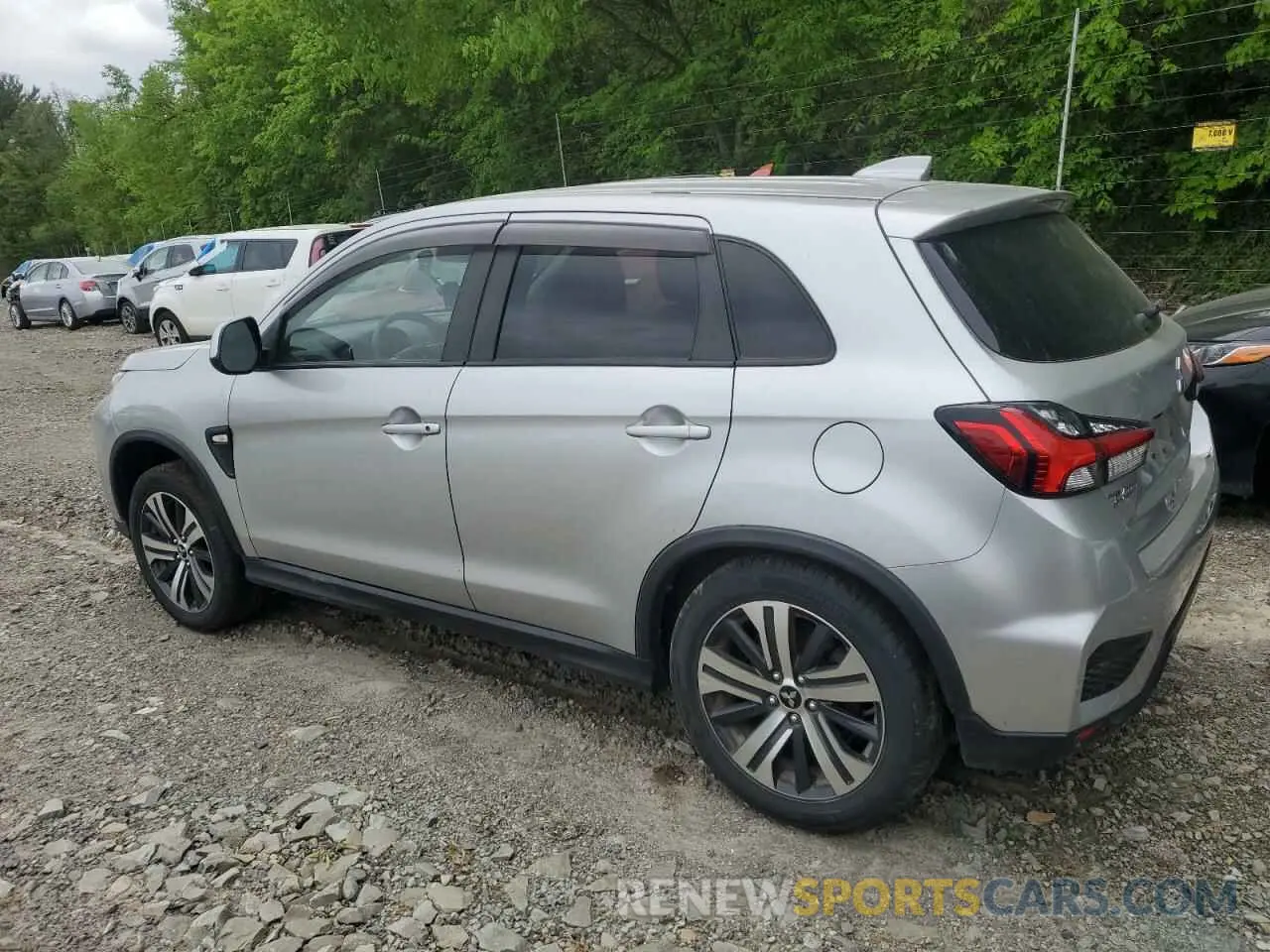 2 Photograph of a damaged car JA4AR3AU4LU014987 MITSUBISHI OUTLANDER 2020