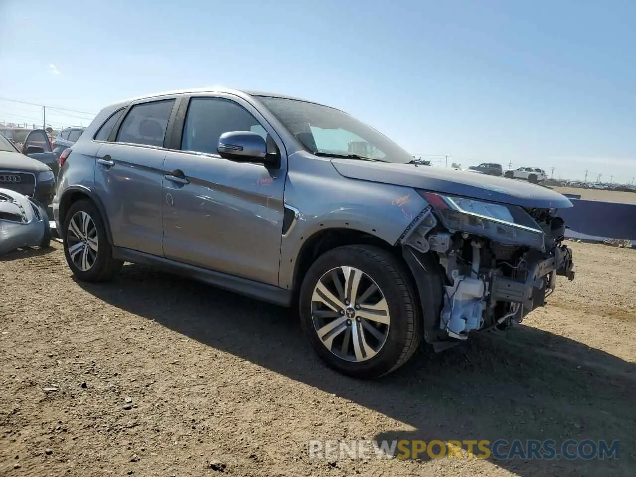 4 Photograph of a damaged car JA4AR3AU5LU020605 MITSUBISHI OUTLANDER 2020