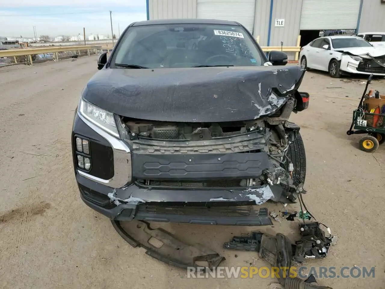 5 Photograph of a damaged car JA4AR3AU6LU022198 MITSUBISHI OUTLANDER 2020
