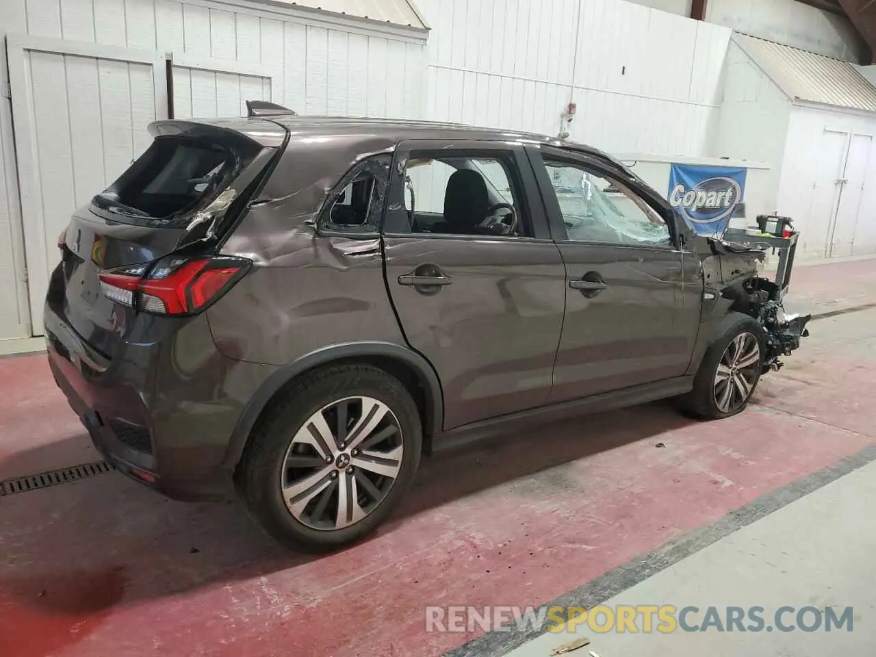 3 Photograph of a damaged car JA4AR3AU9LU014466 MITSUBISHI OUTLANDER 2020