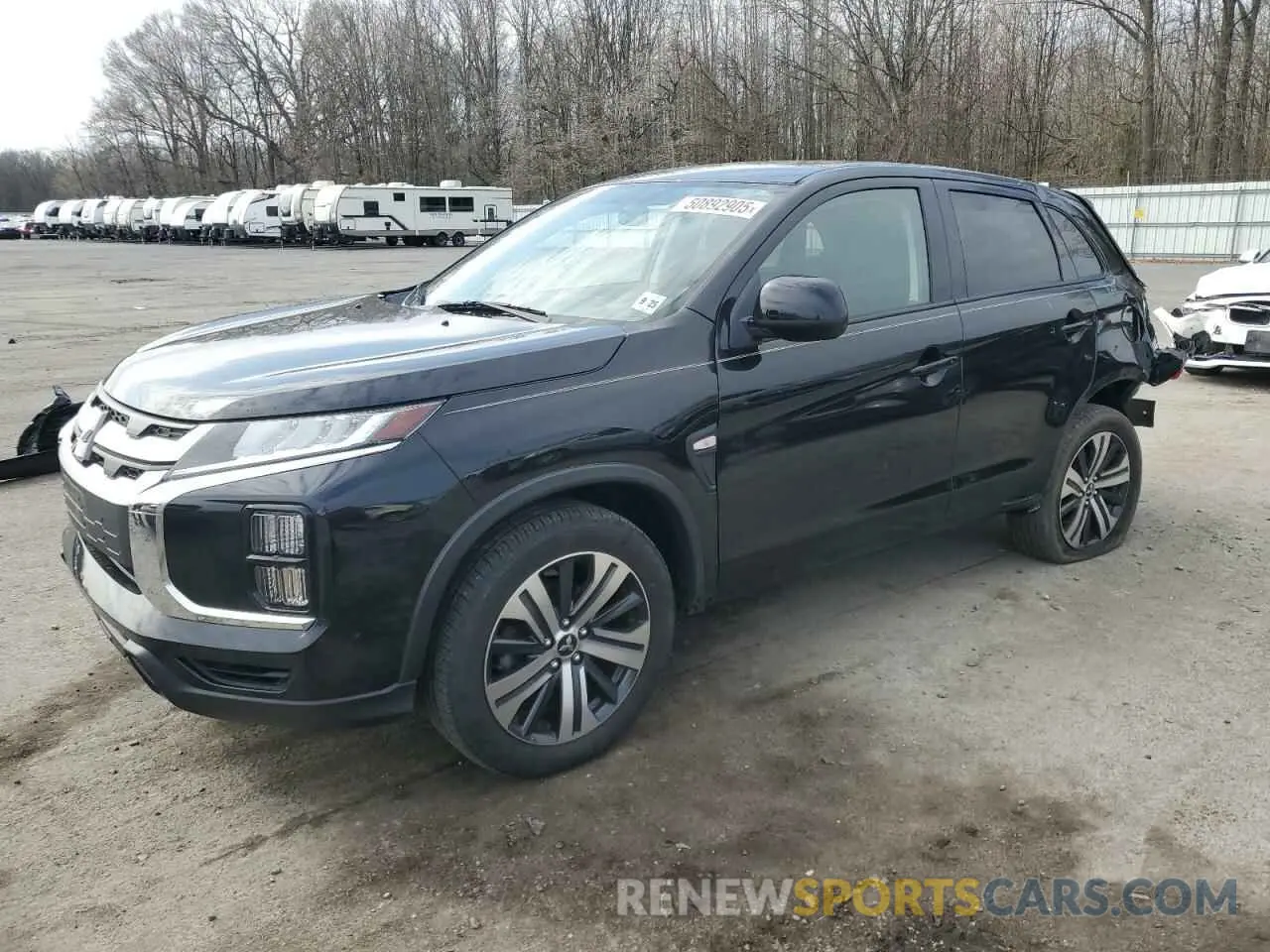 1 Photograph of a damaged car JA4AR3AUXLU012385 MITSUBISHI OUTLANDER 2020