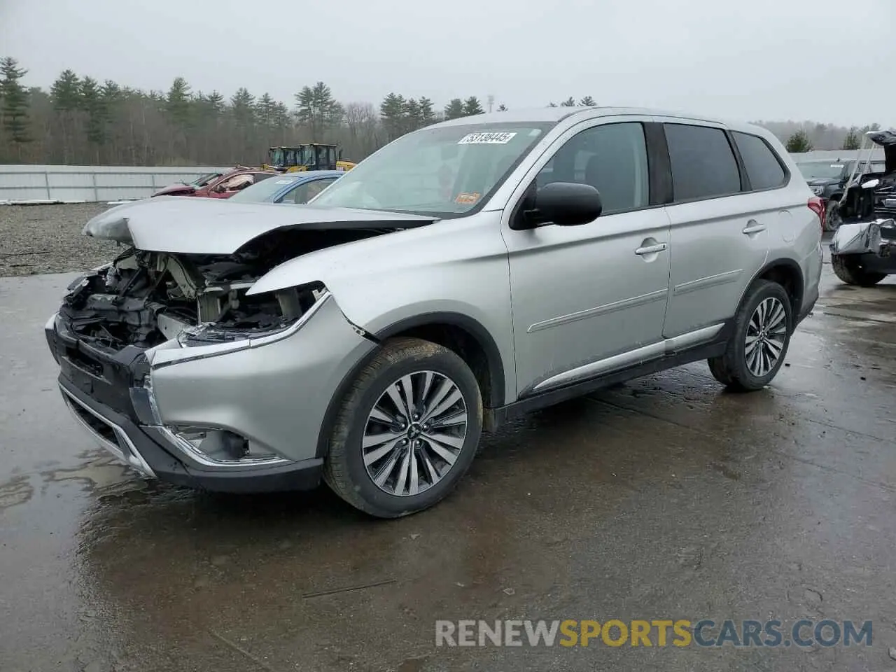 1 Photograph of a damaged car JA4AZ3A30LZ004936 MITSUBISHI OUTLANDER 2020