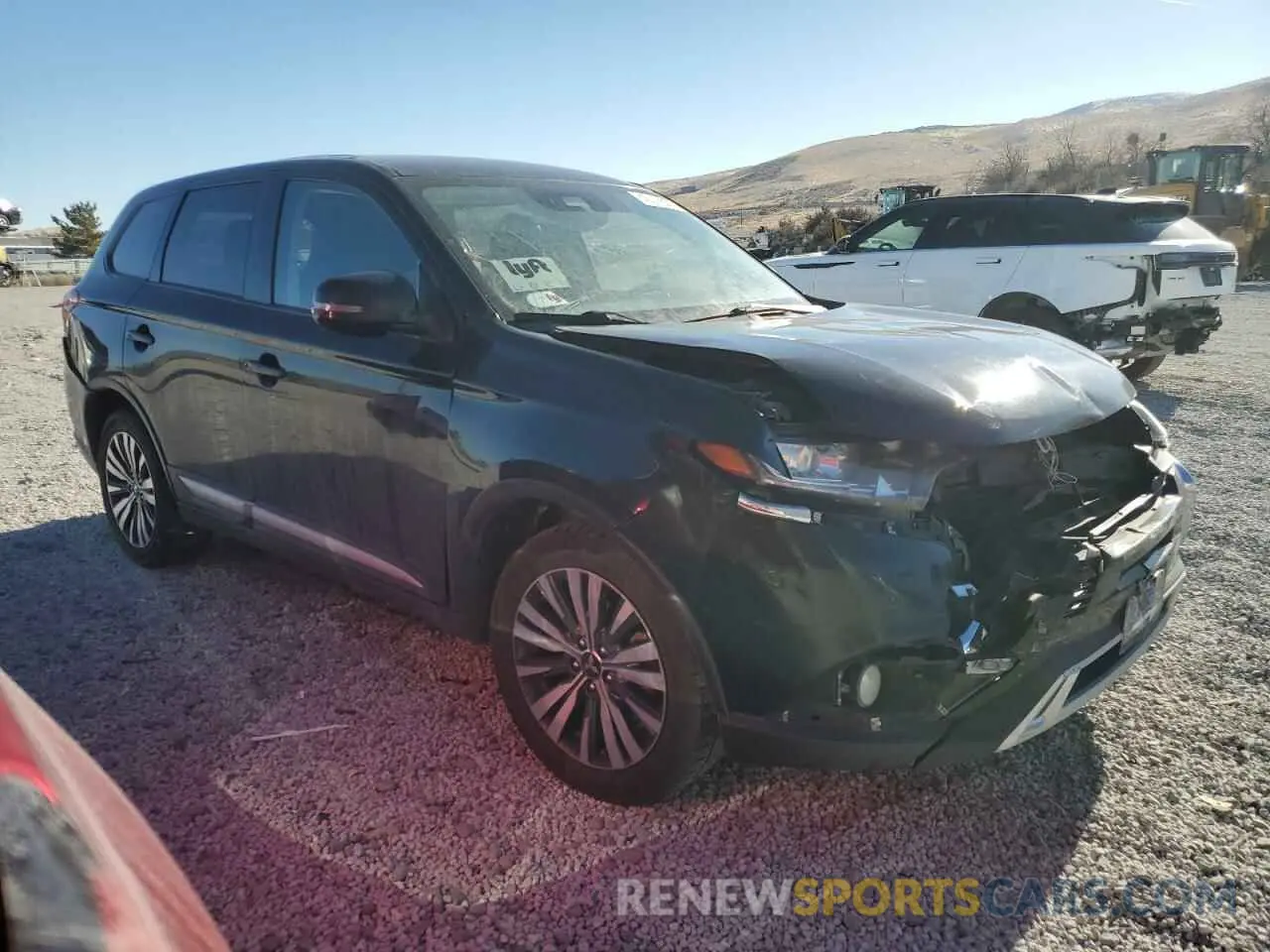 4 Photograph of a damaged car JA4AZ3A30LZ011806 MITSUBISHI OUTLANDER 2020