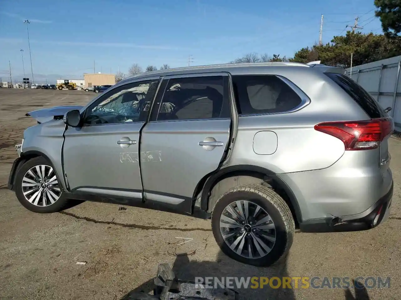 2 Photograph of a damaged car JA4AZ3A30LZ031716 MITSUBISHI OUTLANDER 2020