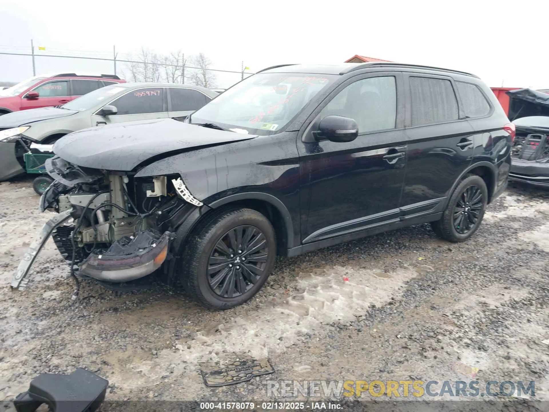 2 Photograph of a damaged car JA4AZ3A30LZ040982 MITSUBISHI OUTLANDER 2020