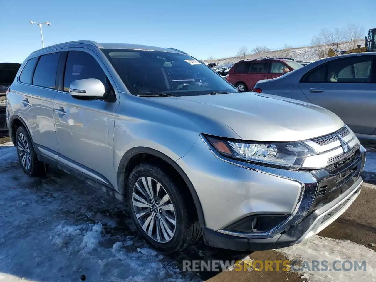 4 Photograph of a damaged car JA4AZ3A31LZ025066 MITSUBISHI OUTLANDER 2020