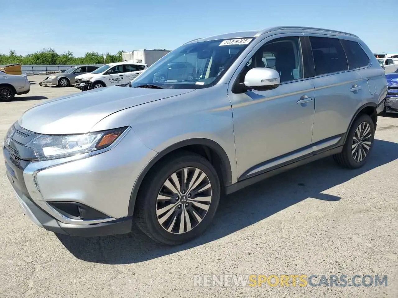 1 Photograph of a damaged car JA4AZ3A31LZ025746 MITSUBISHI OUTLANDER 2020