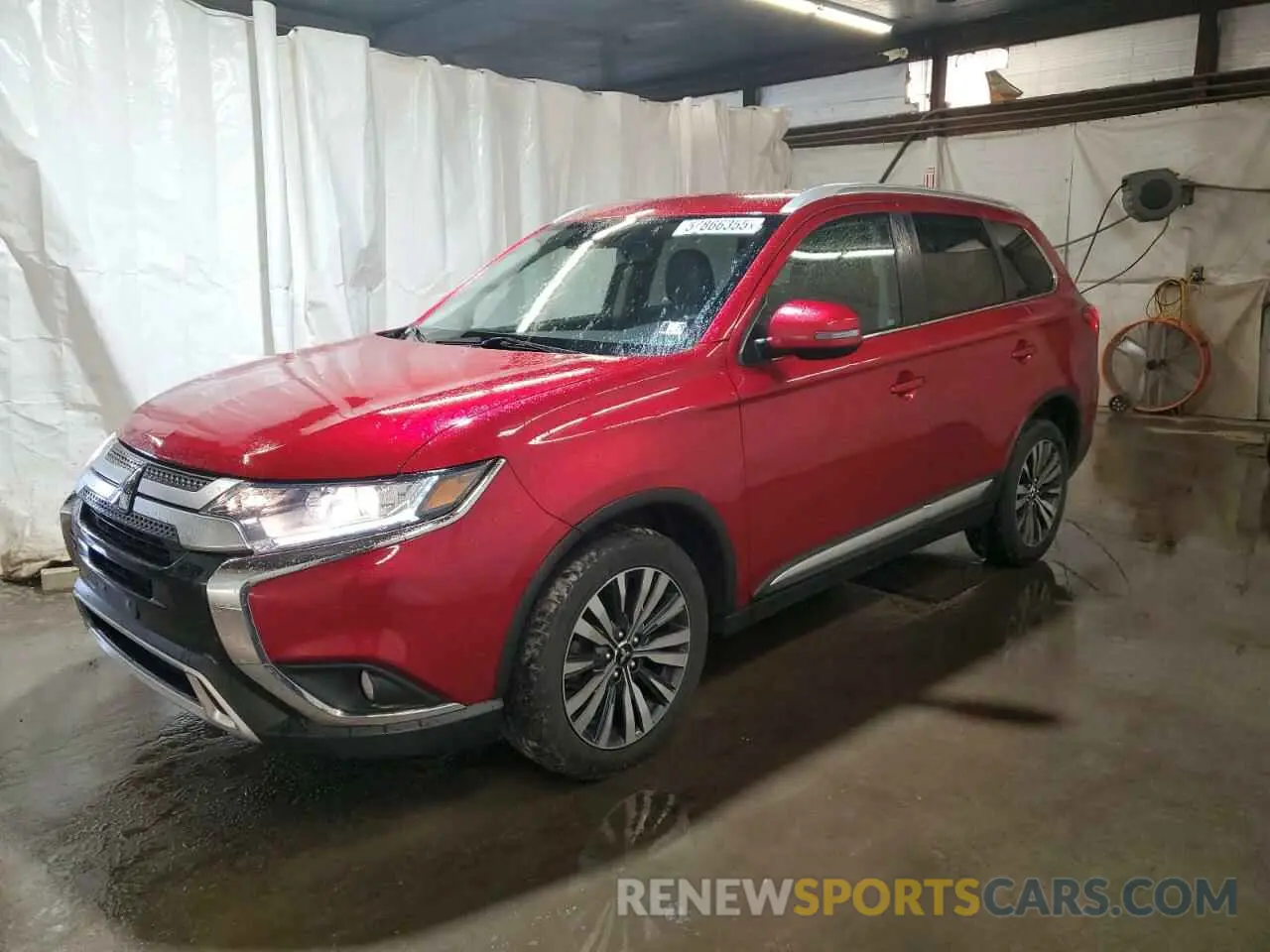 1 Photograph of a damaged car JA4AZ3A31LZ038089 MITSUBISHI OUTLANDER 2020