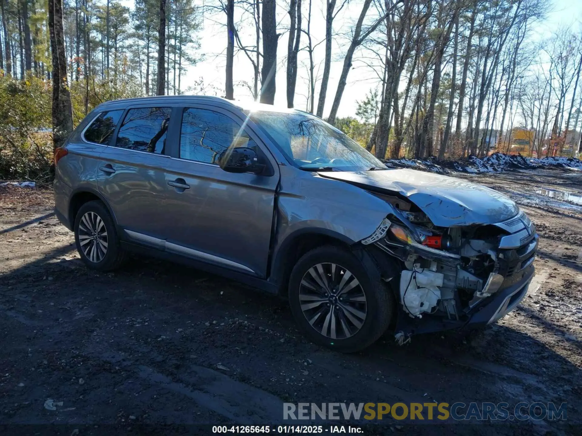 1 Photograph of a damaged car JA4AZ3A31LZ041204 MITSUBISHI OUTLANDER 2020