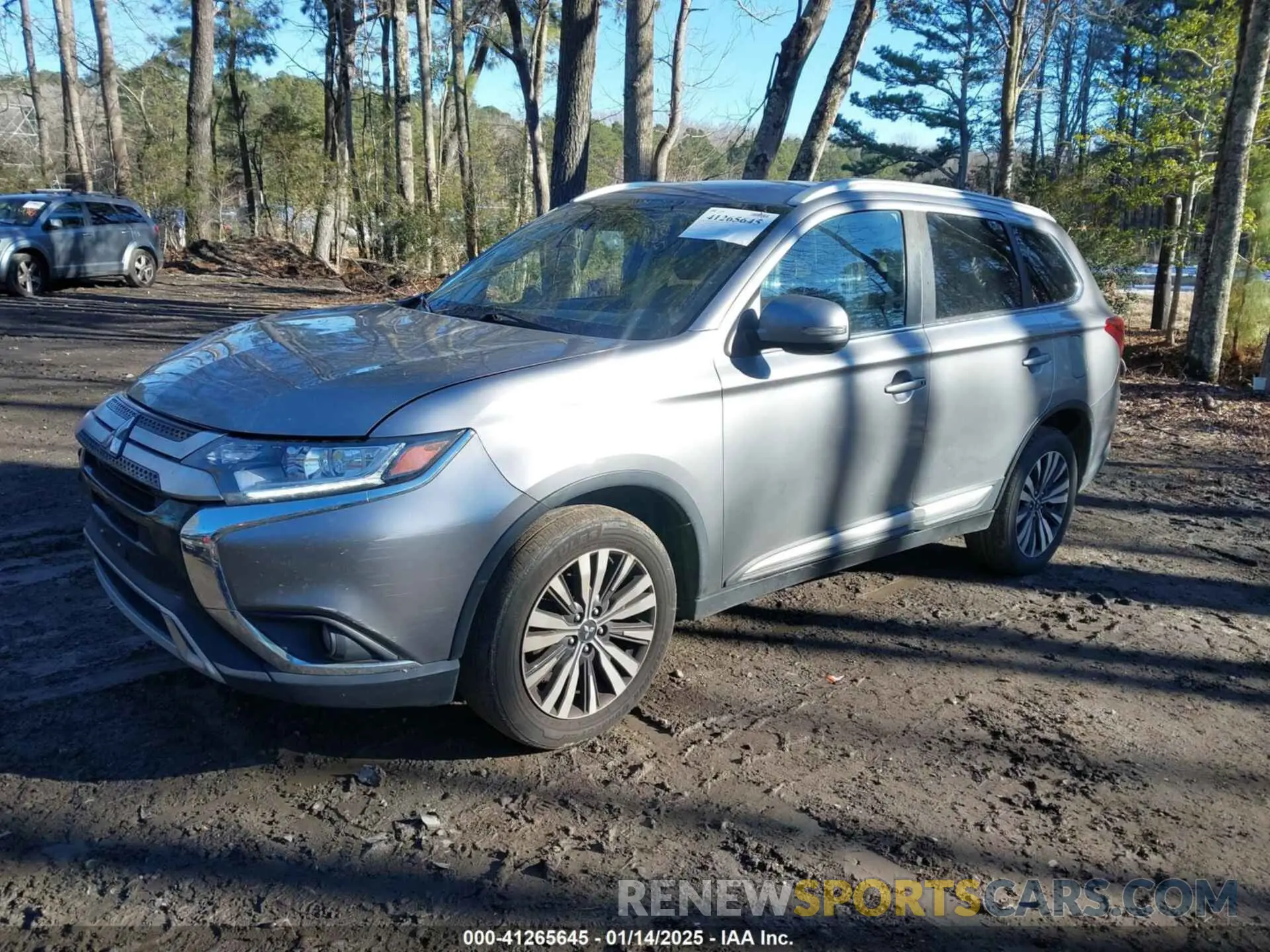 2 Photograph of a damaged car JA4AZ3A31LZ041204 MITSUBISHI OUTLANDER 2020
