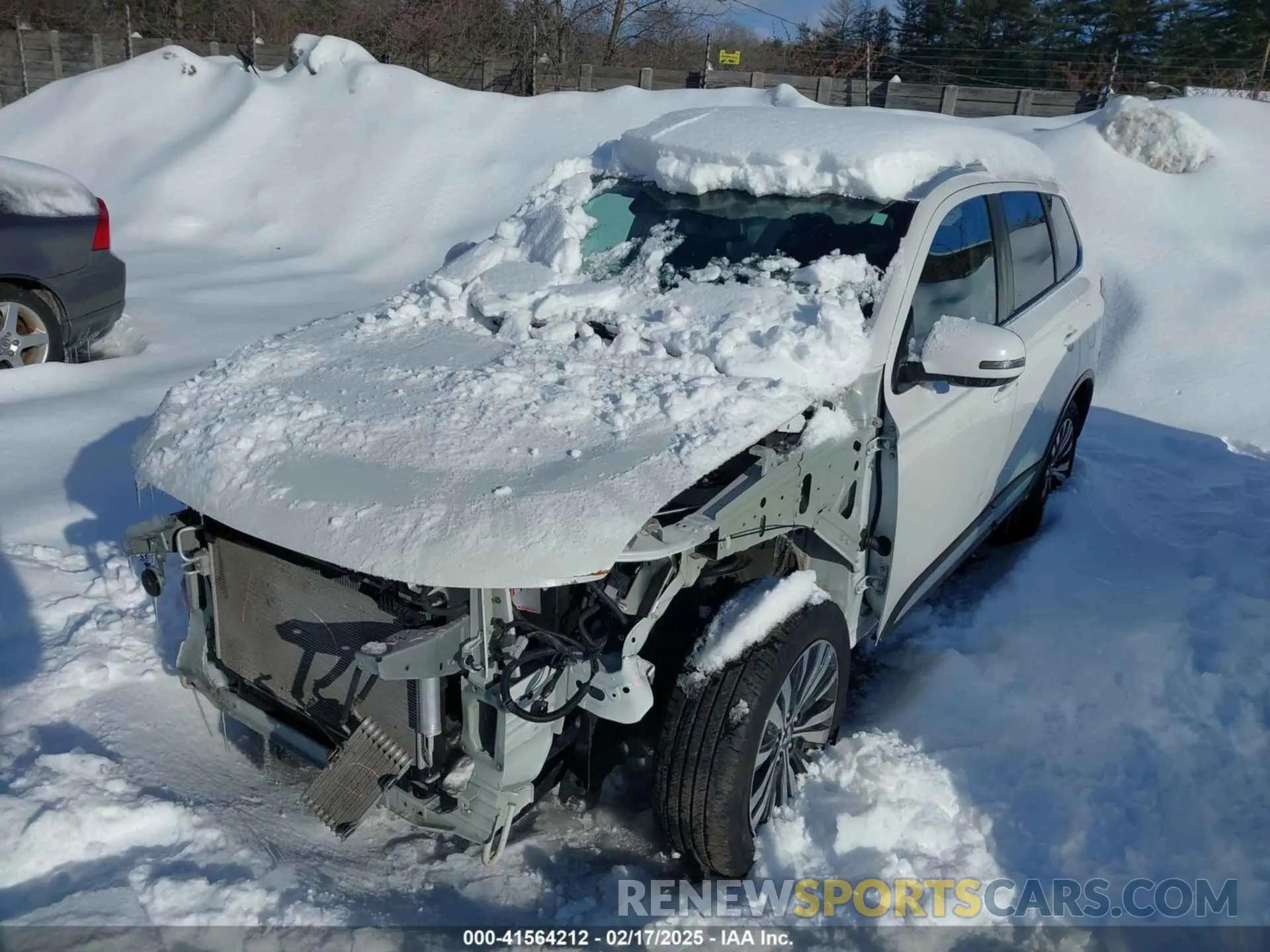 2 Photograph of a damaged car JA4AZ3A34LZ027233 MITSUBISHI OUTLANDER 2020