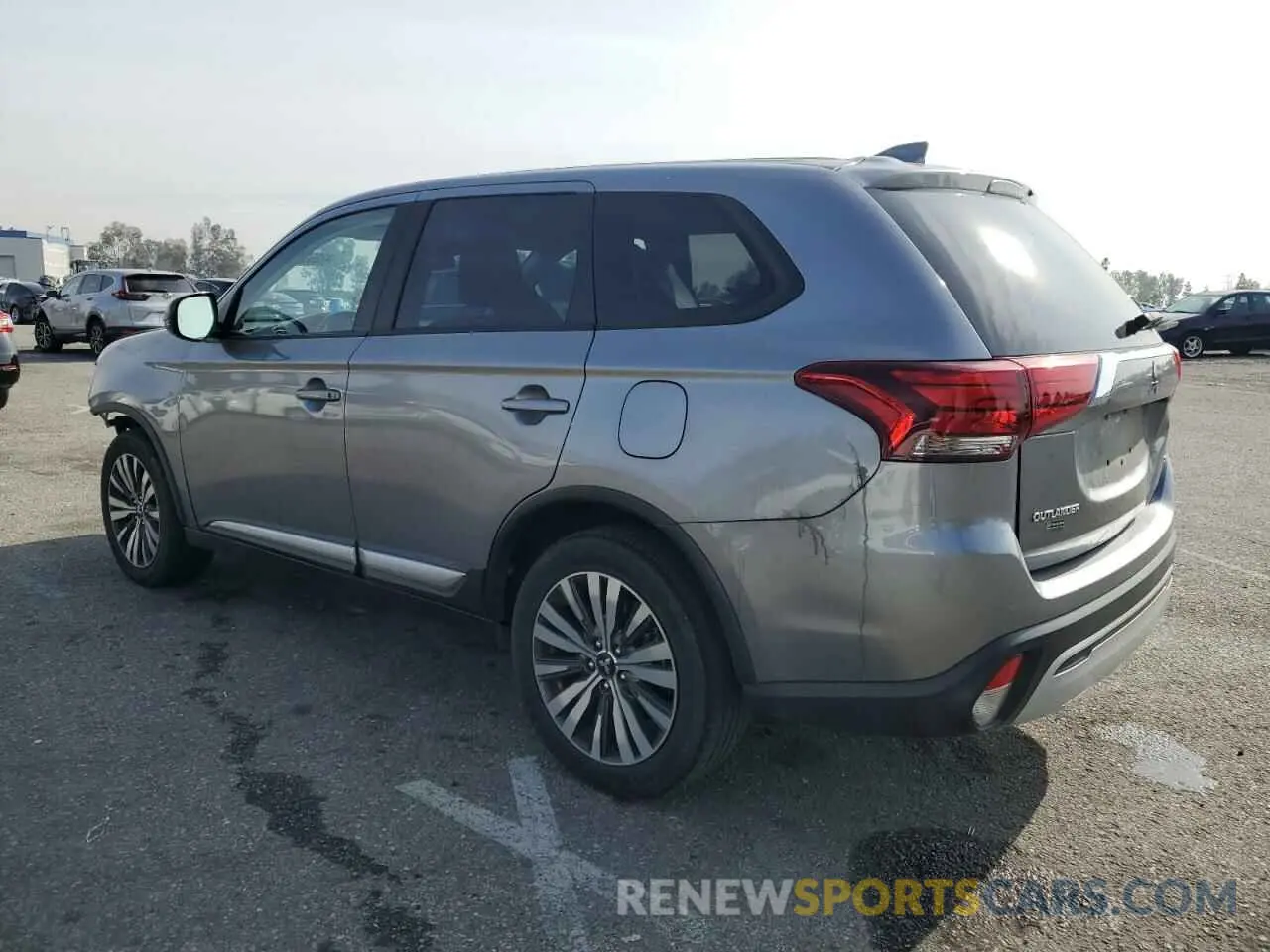 2 Photograph of a damaged car JA4AZ3A34LZ044355 MITSUBISHI OUTLANDER 2020