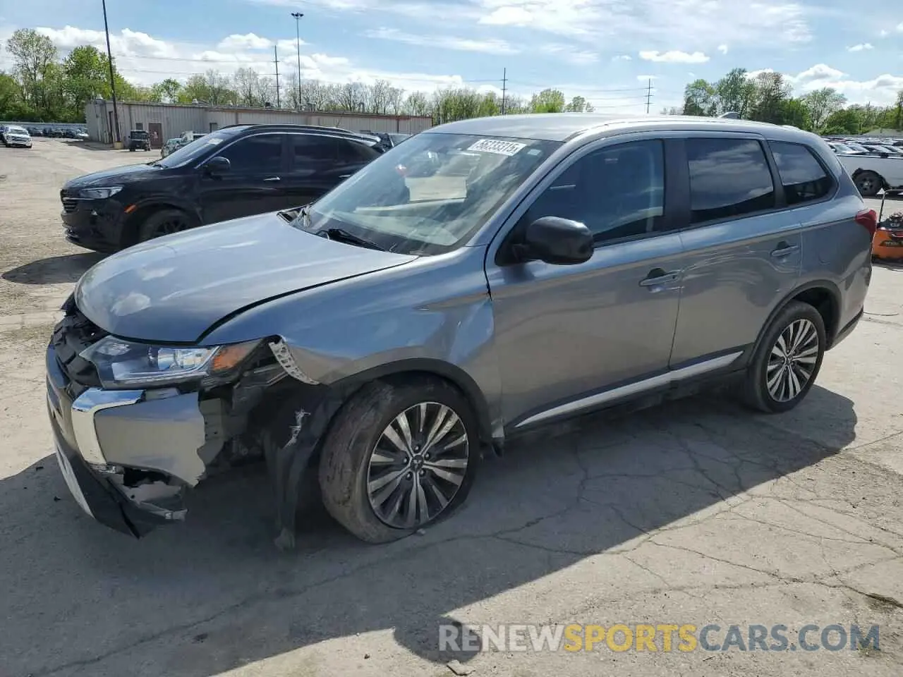 1 Photograph of a damaged car JA4AZ3A35LZ026088 MITSUBISHI OUTLANDER 2020