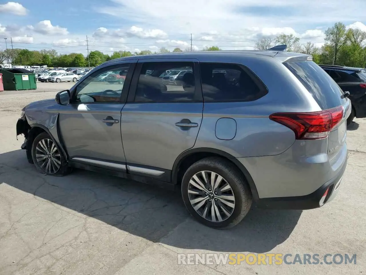 2 Photograph of a damaged car JA4AZ3A35LZ026088 MITSUBISHI OUTLANDER 2020