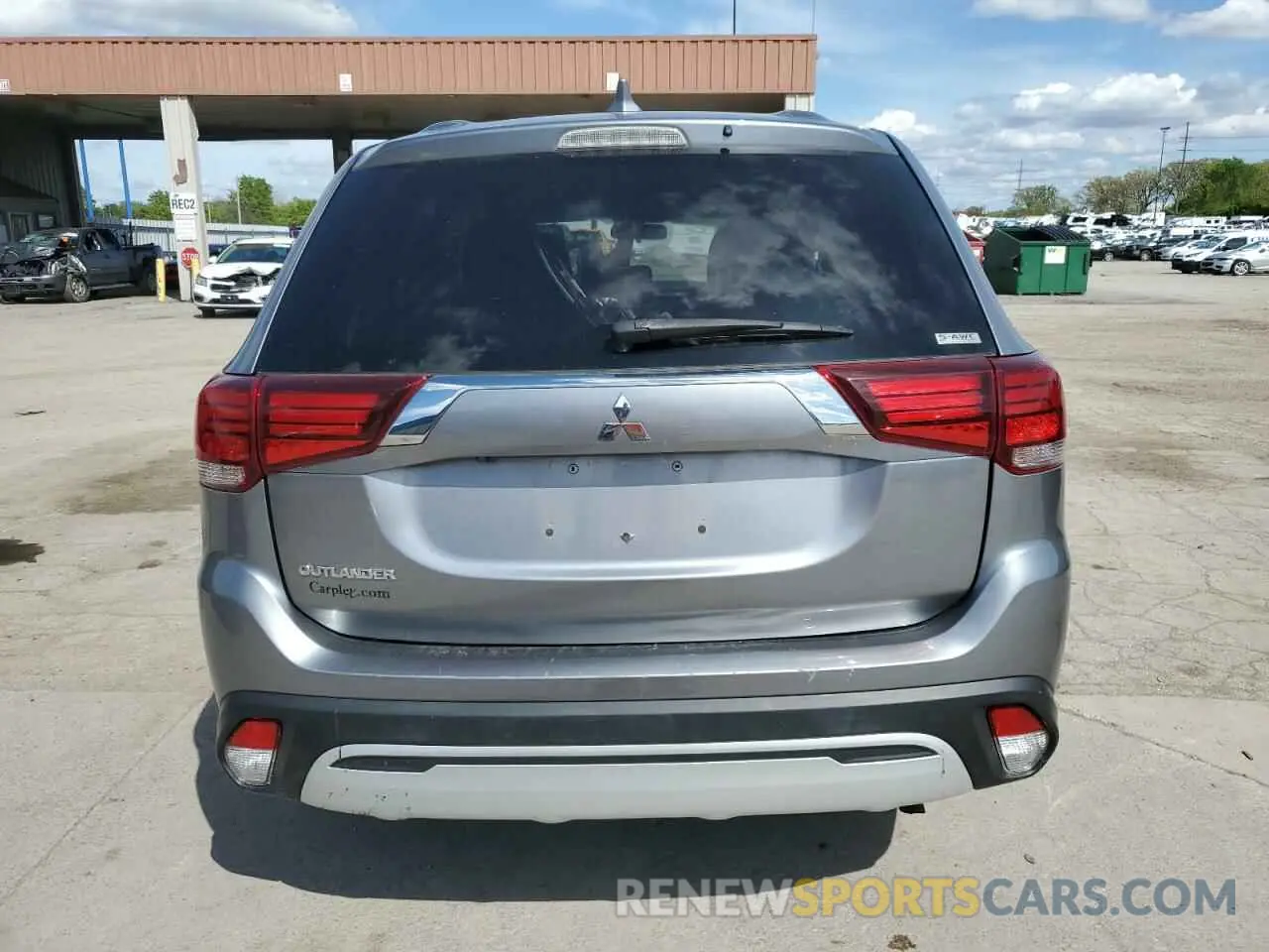 6 Photograph of a damaged car JA4AZ3A35LZ026088 MITSUBISHI OUTLANDER 2020