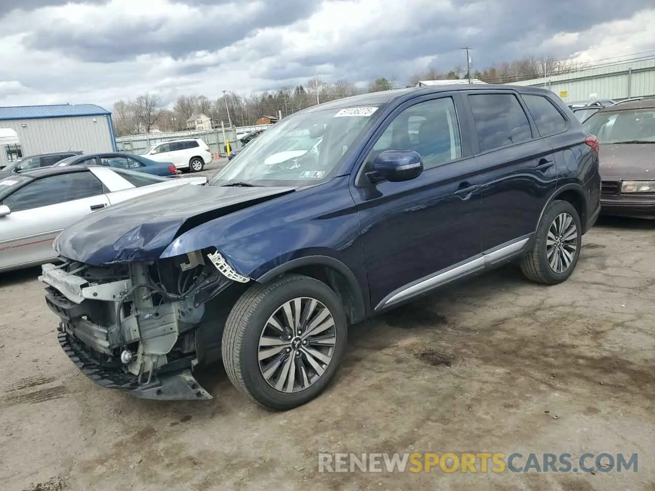 1 Photograph of a damaged car JA4AZ3A37LZ010118 MITSUBISHI OUTLANDER 2020
