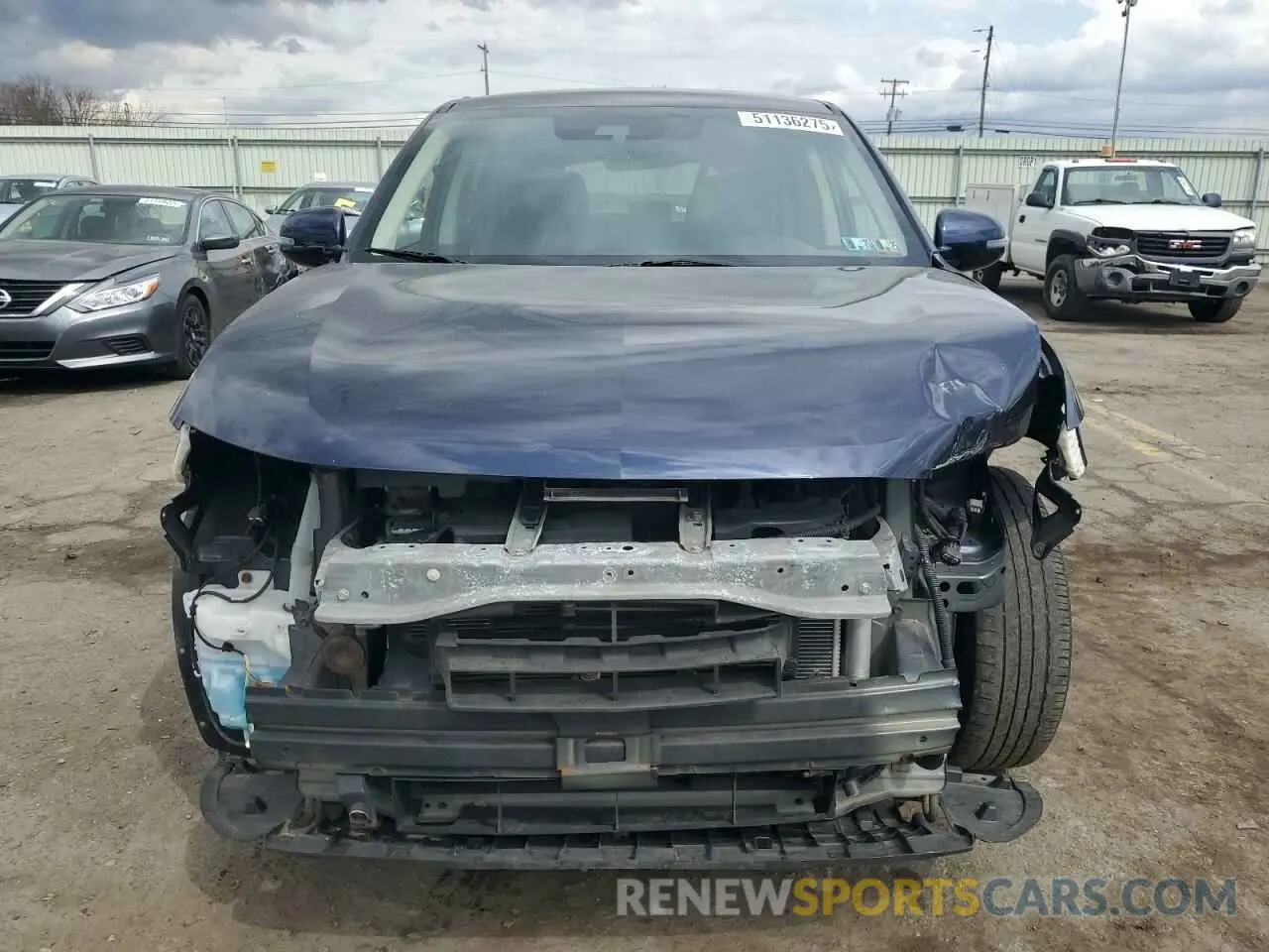 5 Photograph of a damaged car JA4AZ3A37LZ010118 MITSUBISHI OUTLANDER 2020