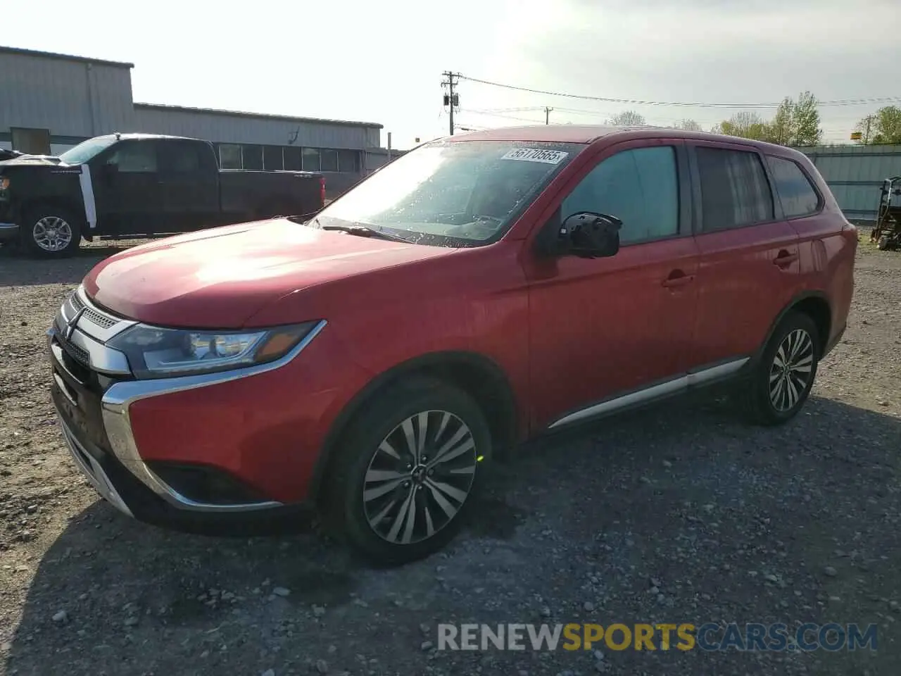 1 Photograph of a damaged car JA4AZ3A37LZ011267 MITSUBISHI OUTLANDER 2020