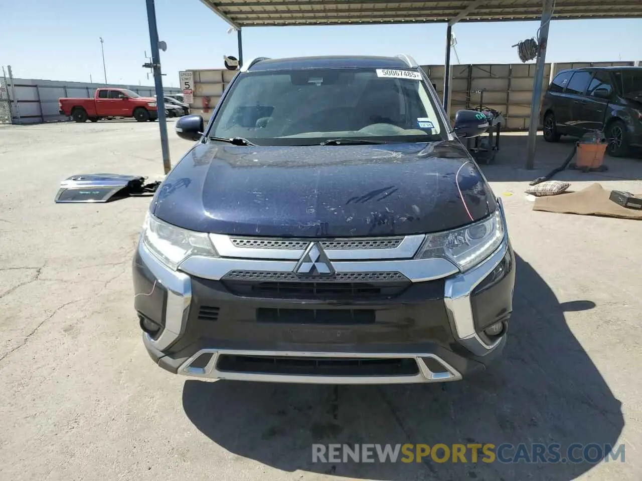 5 Photograph of a damaged car JA4AZ3A38LZ036999 MITSUBISHI OUTLANDER 2020
