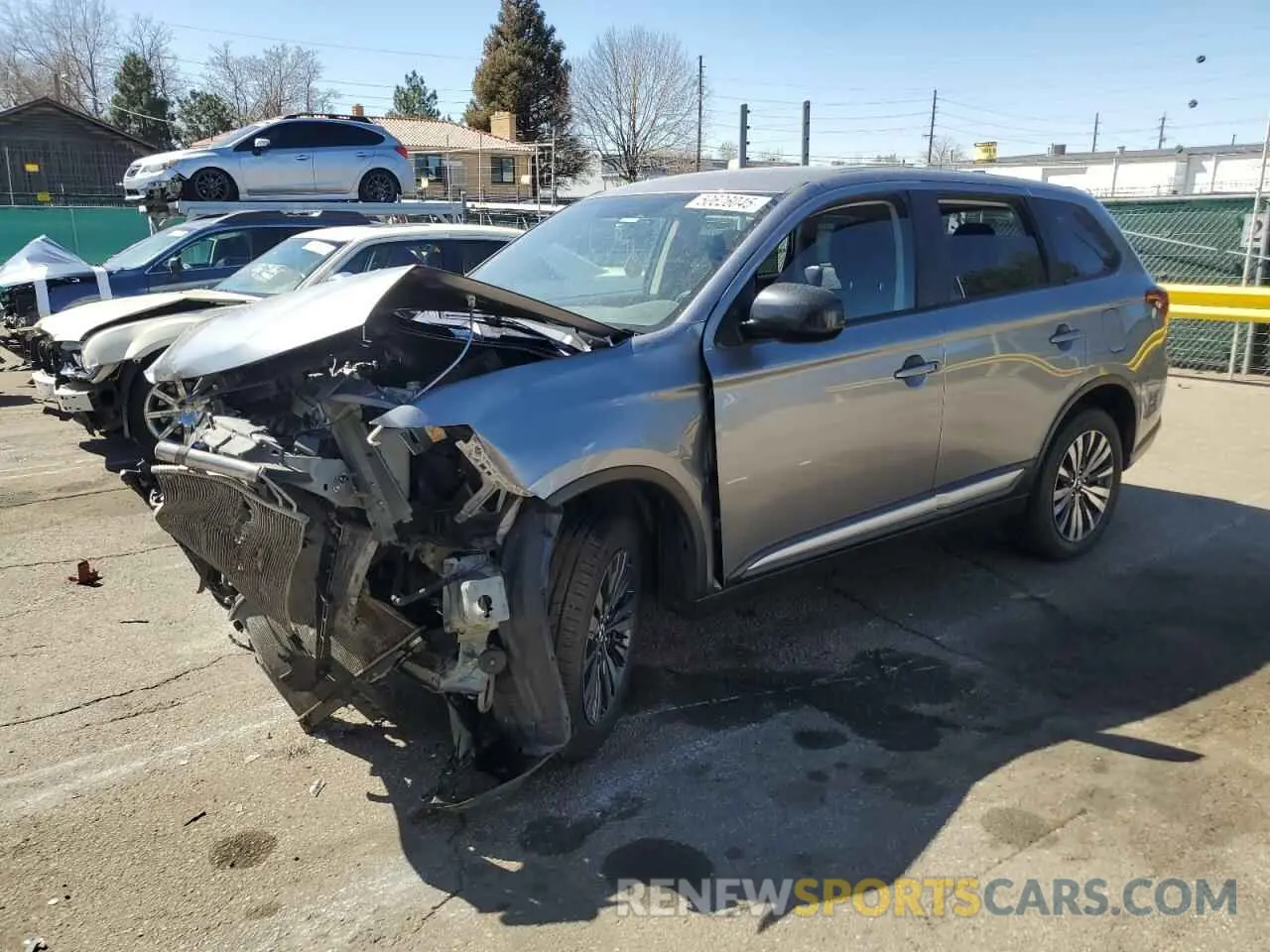 1 Photograph of a damaged car JA4AZ3A39LZ026496 MITSUBISHI OUTLANDER 2020