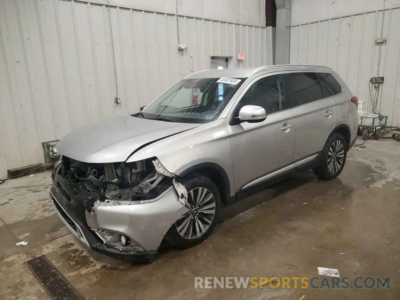 1 Photograph of a damaged car JA4AZ3A39LZ038406 MITSUBISHI OUTLANDER 2020