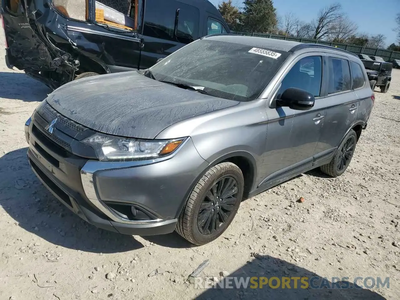 1 Photograph of a damaged car JA4AZ3A39LZ040530 MITSUBISHI OUTLANDER 2020