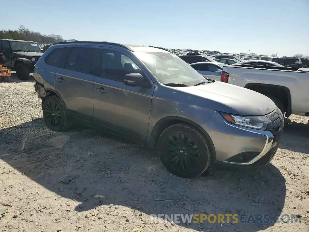 4 Photograph of a damaged car JA4AZ3A39LZ040530 MITSUBISHI OUTLANDER 2020