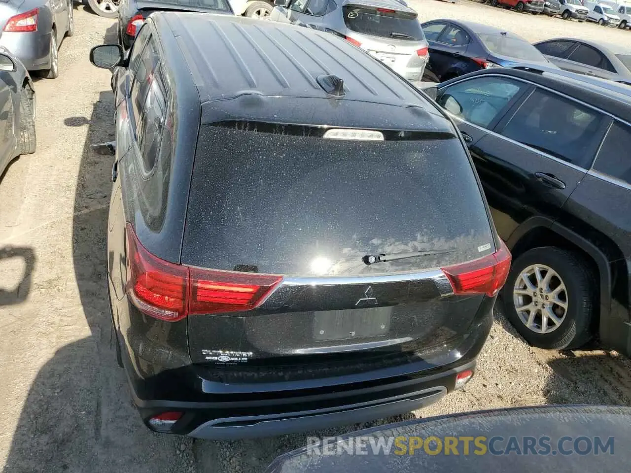 6 Photograph of a damaged car JA4AZ3A3XLZ046983 MITSUBISHI OUTLANDER 2020