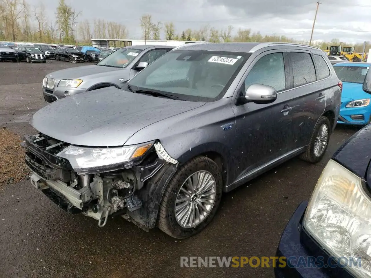 1 Photograph of a damaged car JA4J24A56LZ009358 MITSUBISHI OUTLANDER 2020