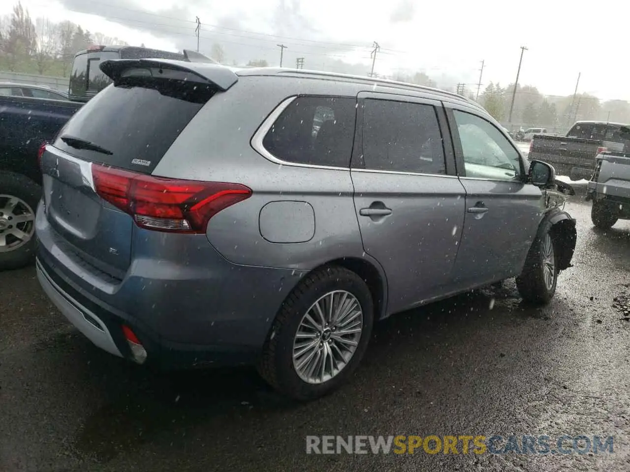 3 Photograph of a damaged car JA4J24A56LZ009358 MITSUBISHI OUTLANDER 2020