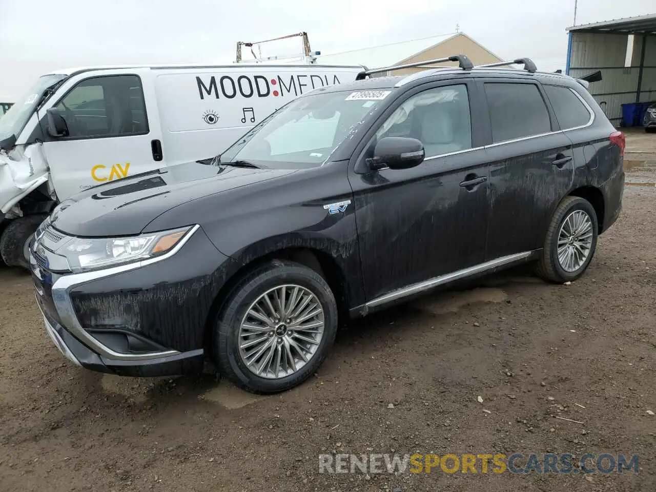 1 Photograph of a damaged car JA4J24A57LZ009384 MITSUBISHI OUTLANDER 2020