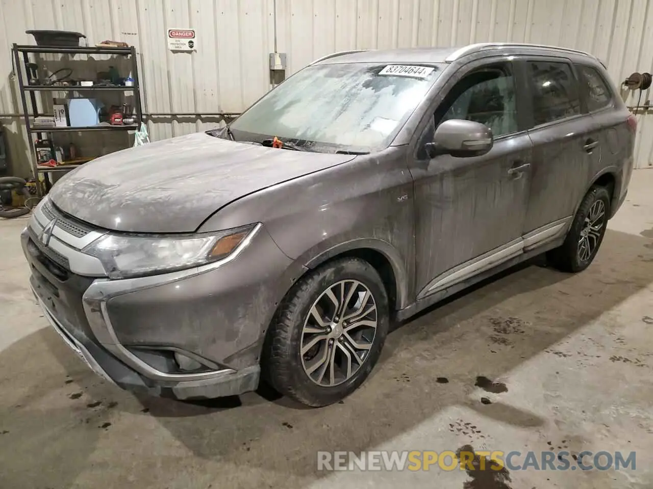 1 Photograph of a damaged car JA4JZ3AX8LZ603716 MITSUBISHI OUTLANDER 2020