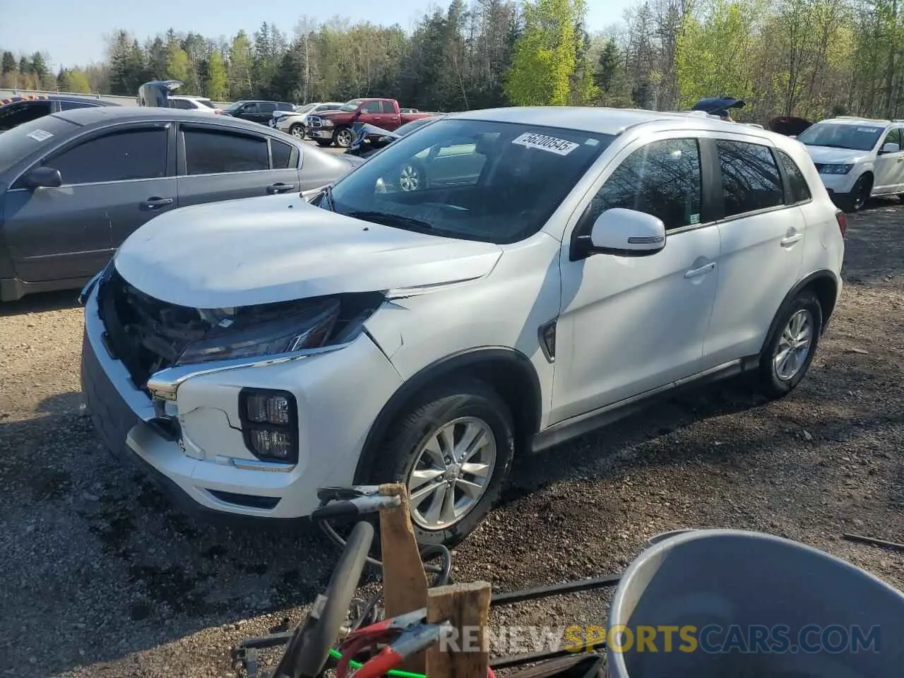 1 Photograph of a damaged car JA4AJVAW3MU602210 MITSUBISHI OUTLANDER 2021