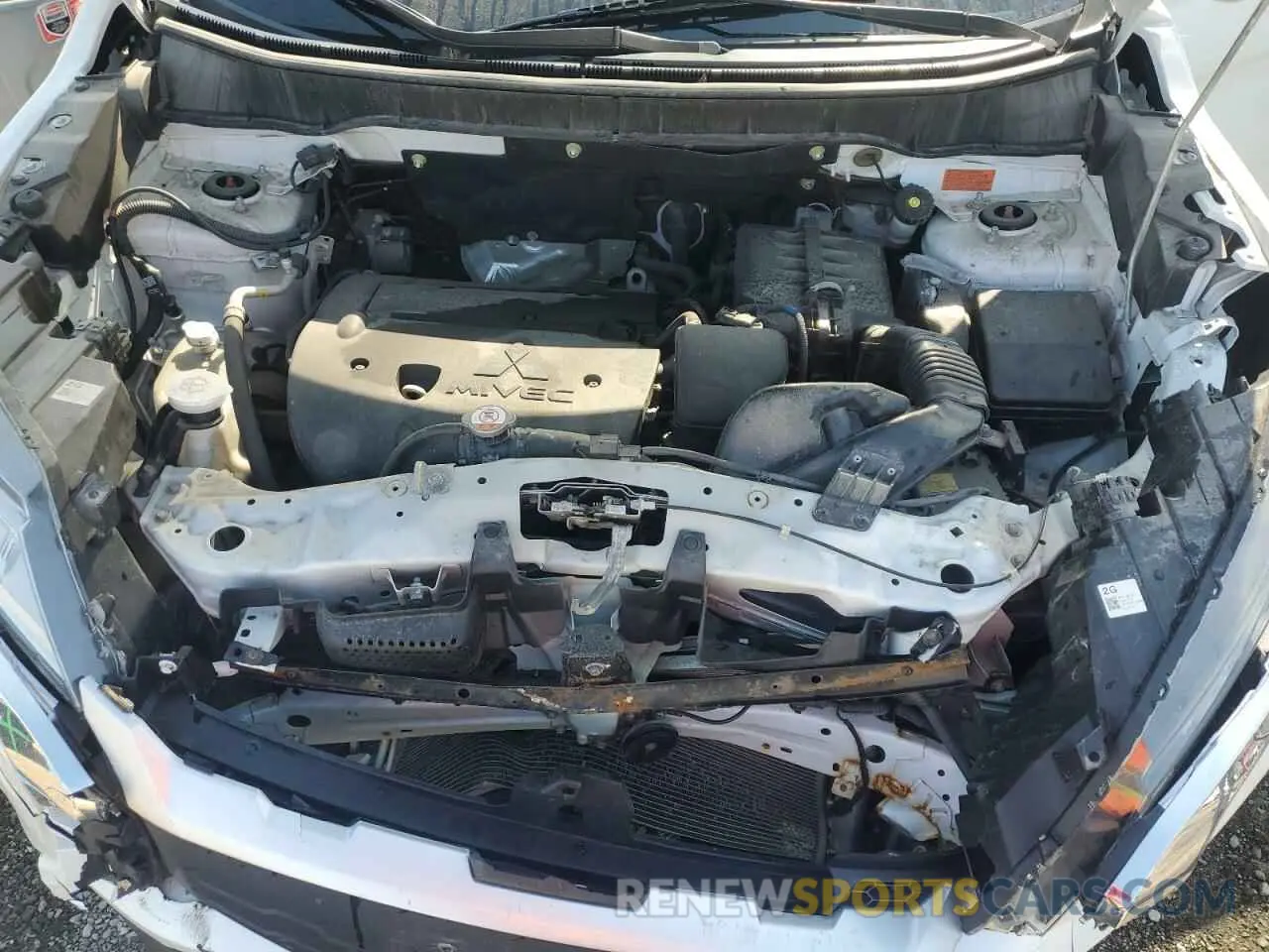 12 Photograph of a damaged car JA4AJVAW3MU602210 MITSUBISHI OUTLANDER 2021