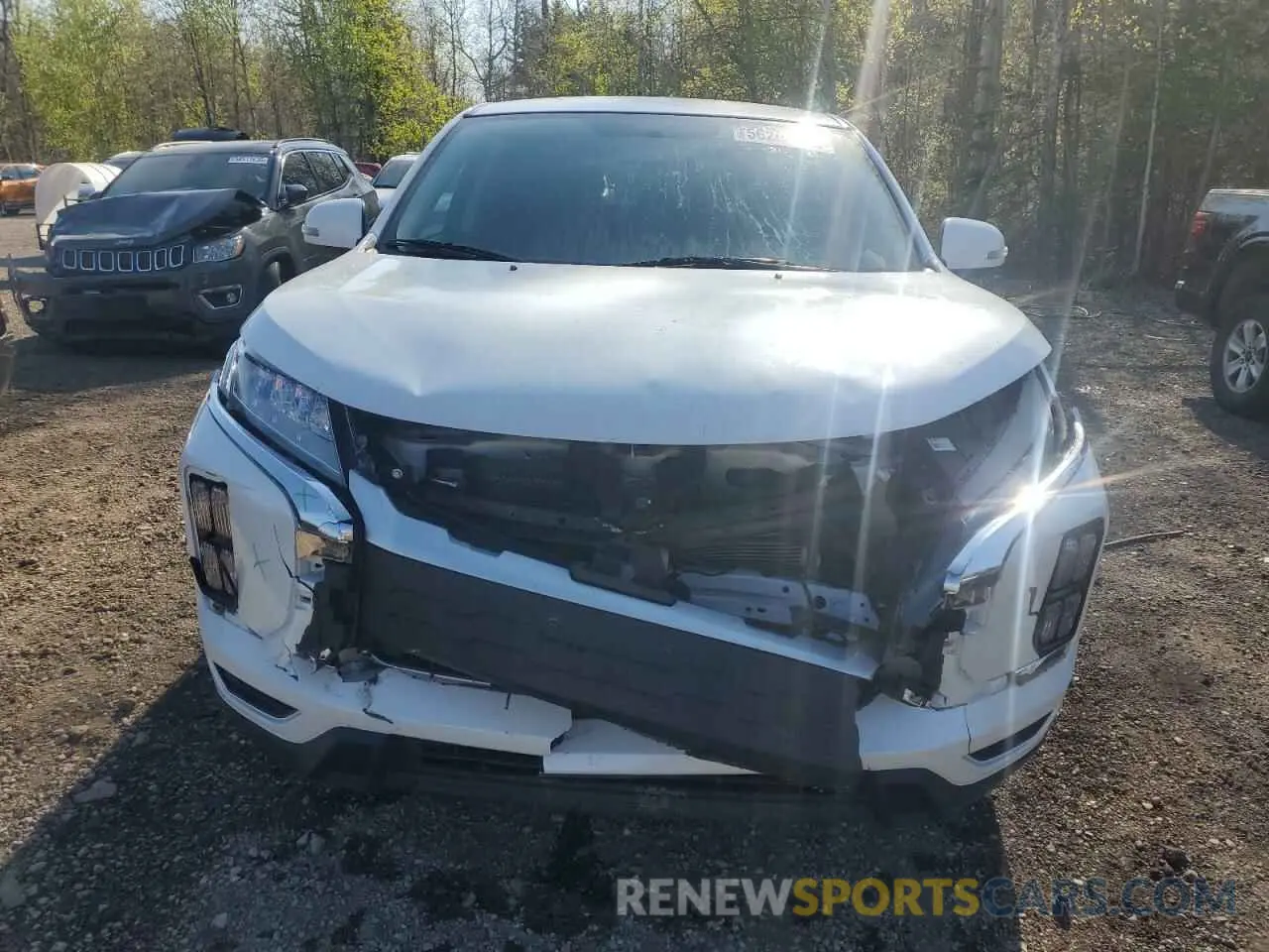 5 Photograph of a damaged car JA4AJVAW3MU602210 MITSUBISHI OUTLANDER 2021