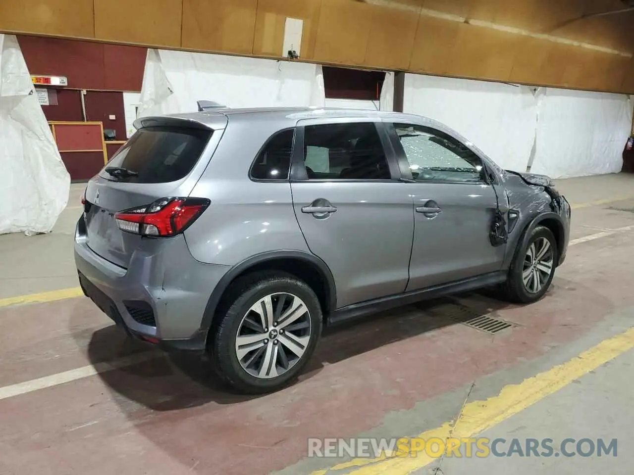 3 Photograph of a damaged car JA4APUAU0MU035445 MITSUBISHI OUTLANDER 2021
