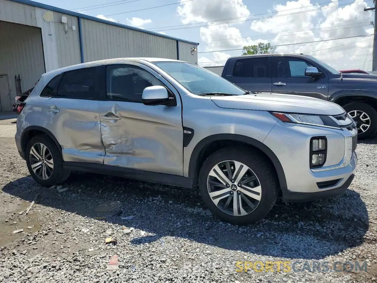 4 Photograph of a damaged car JA4APUAU2MU029355 MITSUBISHI OUTLANDER 2021