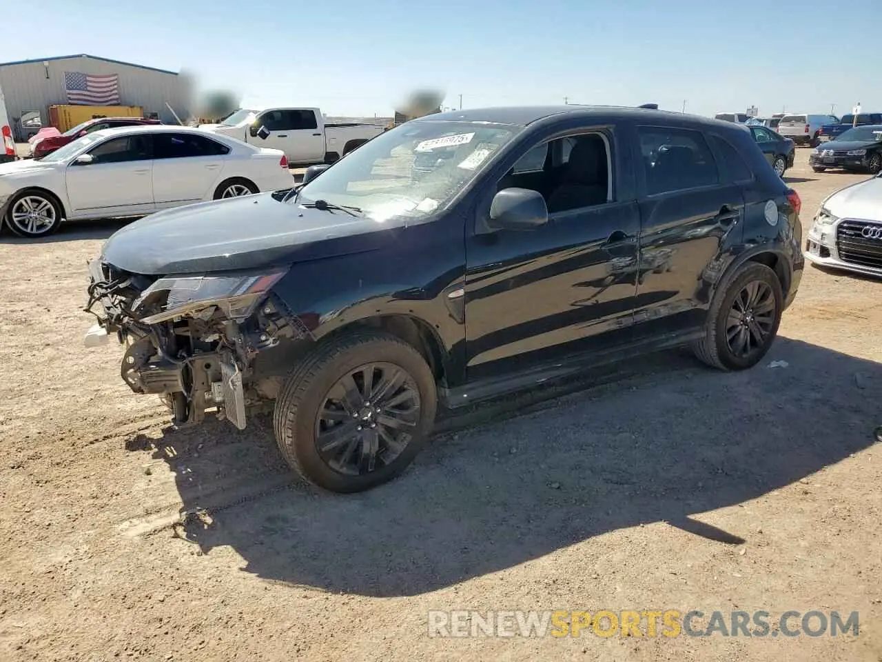 1 Photograph of a damaged car JA4APUAU3MU008806 MITSUBISHI OUTLANDER 2021