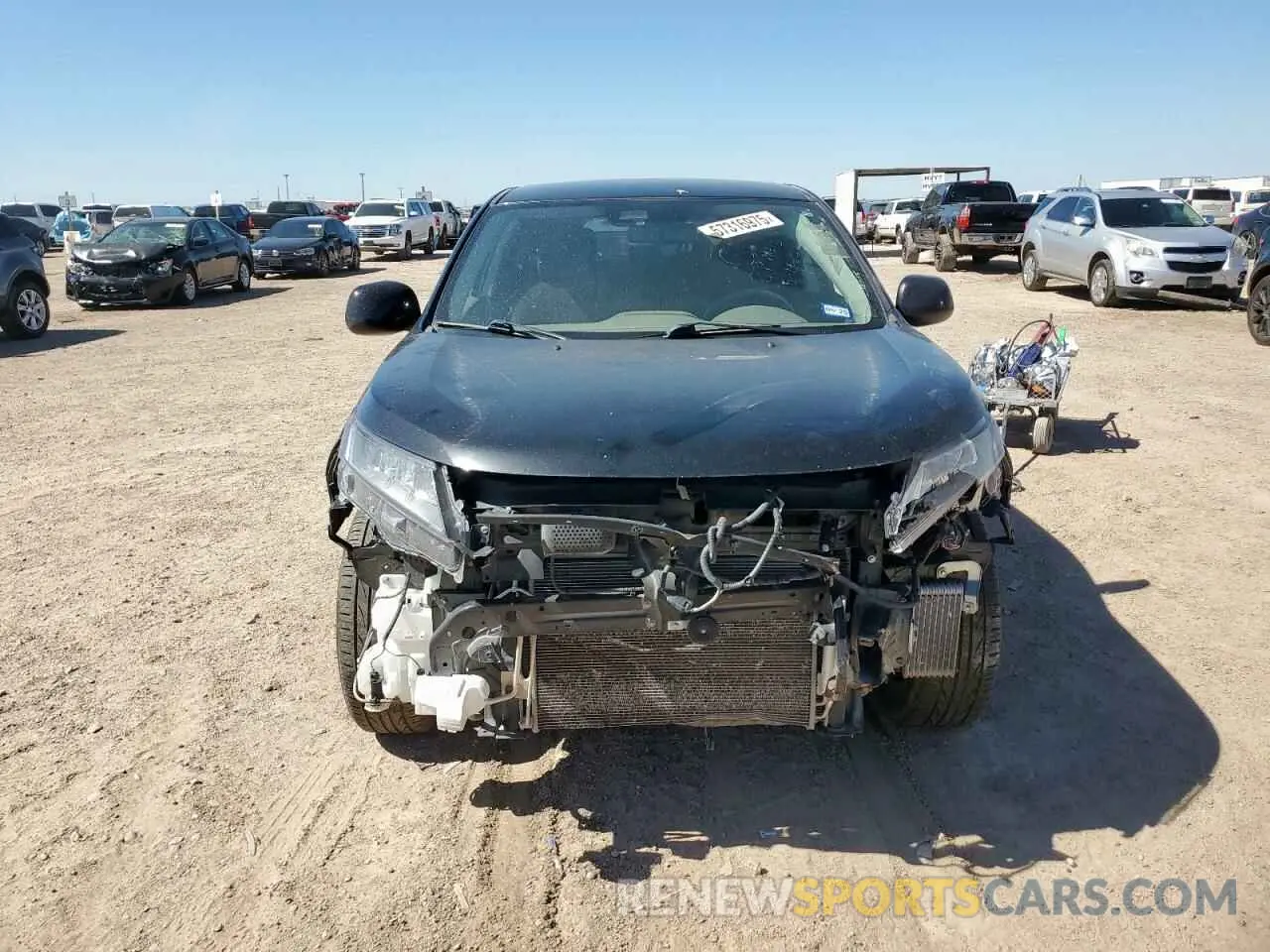 5 Photograph of a damaged car JA4APUAU3MU008806 MITSUBISHI OUTLANDER 2021
