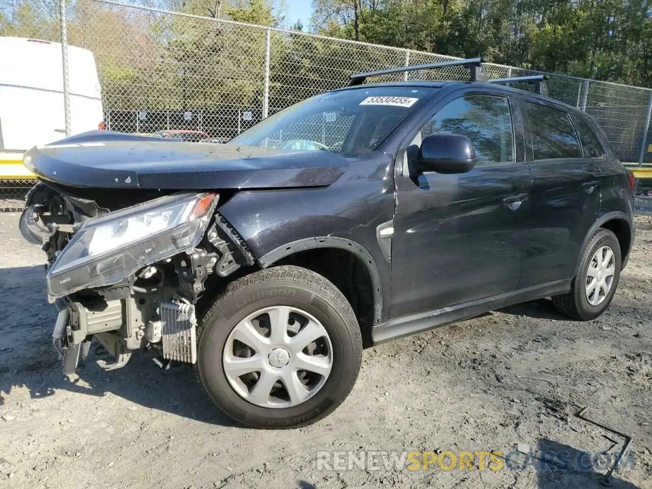 1 Photograph of a damaged car JA4APUAU3MU020289 MITSUBISHI OUTLANDER 2021