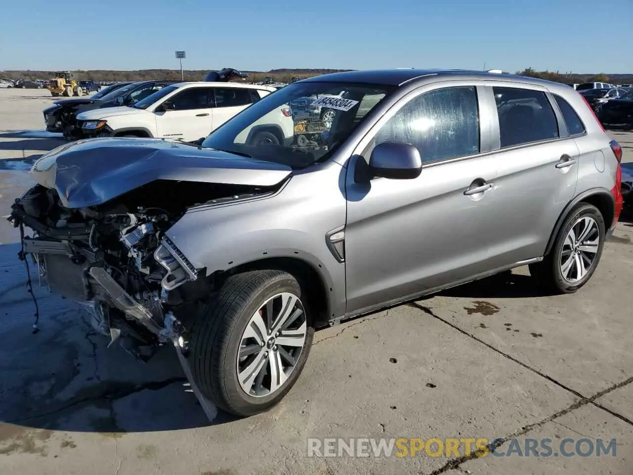1 Photograph of a damaged car JA4APUAU3MU035195 MITSUBISHI OUTLANDER 2021